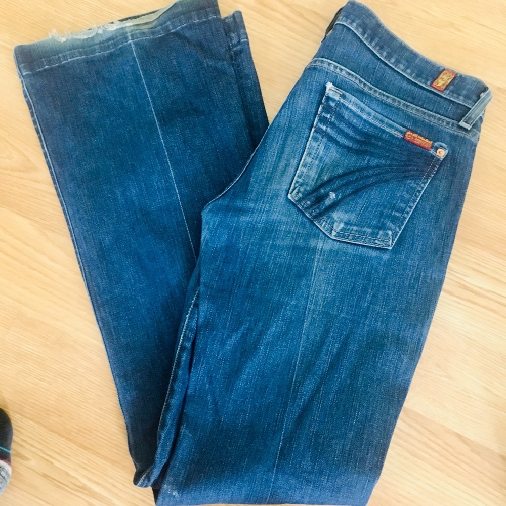 Seven for all mankind dojo jeans size 29 jeans.